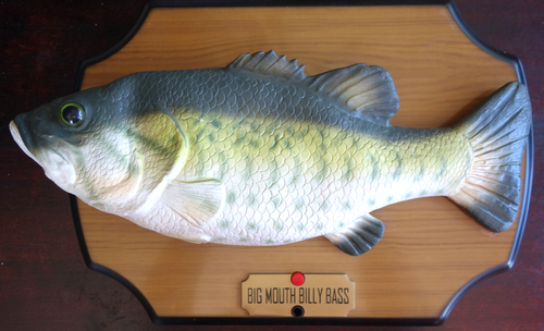 Poisson Chantant Big Mouth Billy Bass Vintage – Gemmy, Take Me To The River / I Will Survive