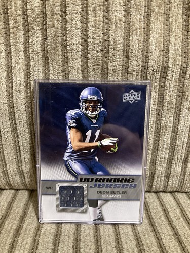 2009 NFL Upper Deck Rookie Jersey | Deon Butler | RJ-DE | Seattle Seahawks - Picture 1 of 2
