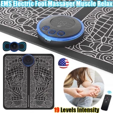 EMS Foot Massager Leg Electric Deep Reshaping Kneading Muscle Pain Relax Machine