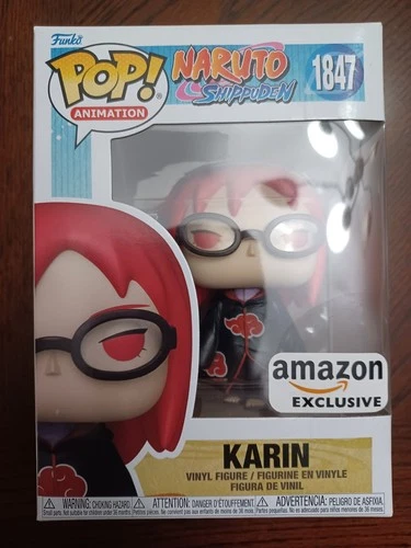 New Funko Pop! Naruto Shippuden 1847 Karin Amazon Exclusive