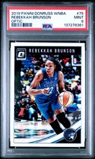 PSA 9 Rebekkah Brunson 2019 Panini Donruss Wnba Optic #75
