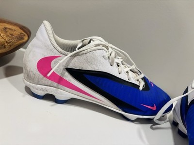 Nike Phantom FG Soccer Cleats   Women s Size 8   Blue/Pink