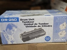 New Genuine Brother DR-250 Black Laser Drum Unit OEM Sealed DR250 NIB