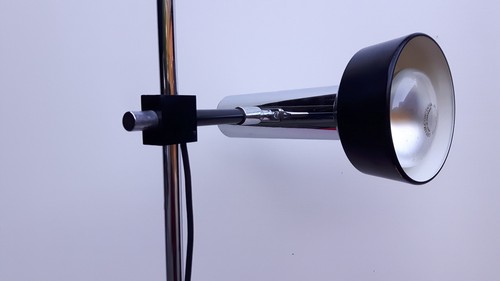 STAFF Stehlampe Stehleuchte 1er Spotstrahler 70er Jahre Design Klassiker Chrom. - Bild 5 von 13