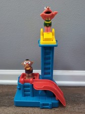 Vintage Tyco Sesame Street Ernie and Elmo Tub Diver Set 1993