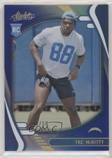 2021 Panini Absolute Rookies Spectrum Blue 10/50 Tre' McKitty #182 11pj