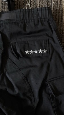 corteiz 5 starz special edition black guerillaz cargo pant | eBay
