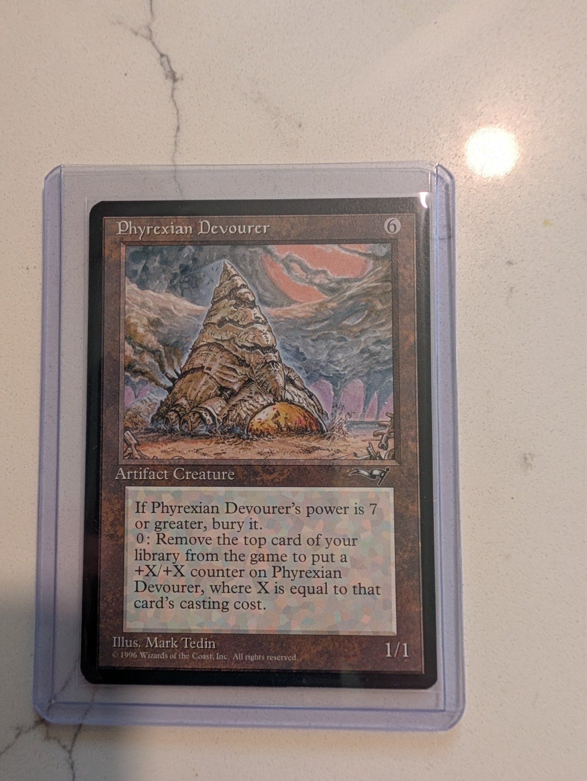 Phyrexian Devourer Alliances Regular