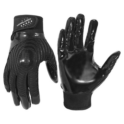 HANDLANDY Youth Football Gloves, Kids Sticky Receiver Gloves