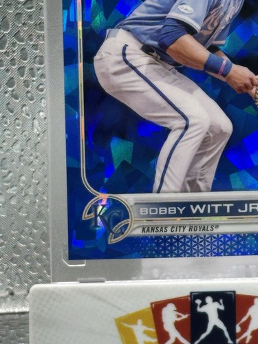 Bobby Witt Jr. 2022 Topps cromo zafiro #72 Royals radiocontrol - Imagen 5 de 10