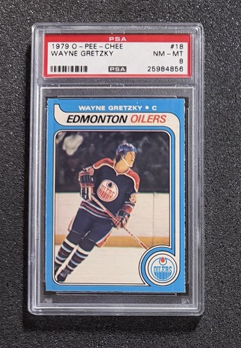 1979 O-Pee-Chee - #18 Wayne Gretzky - PSA 8