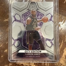 2023-24 Panini Mosaic #278 LeBron James City Edition Los Angeles Lakers