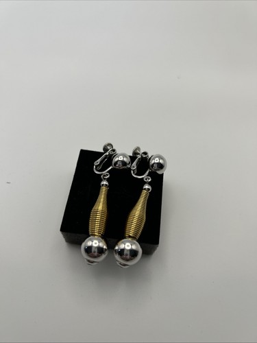 Napier Machine Age Stylized Earrings