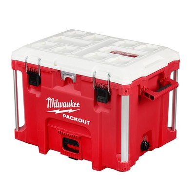 Milwaukee 48-22-8462 PACKOUT 40QT XL Cooler, Impact Resistant Polymer Body, IP65