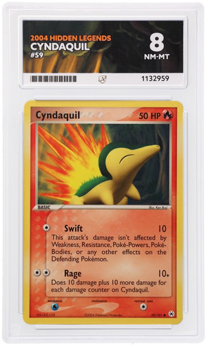Cyndaquil graded ACE 8 for sale on eBay