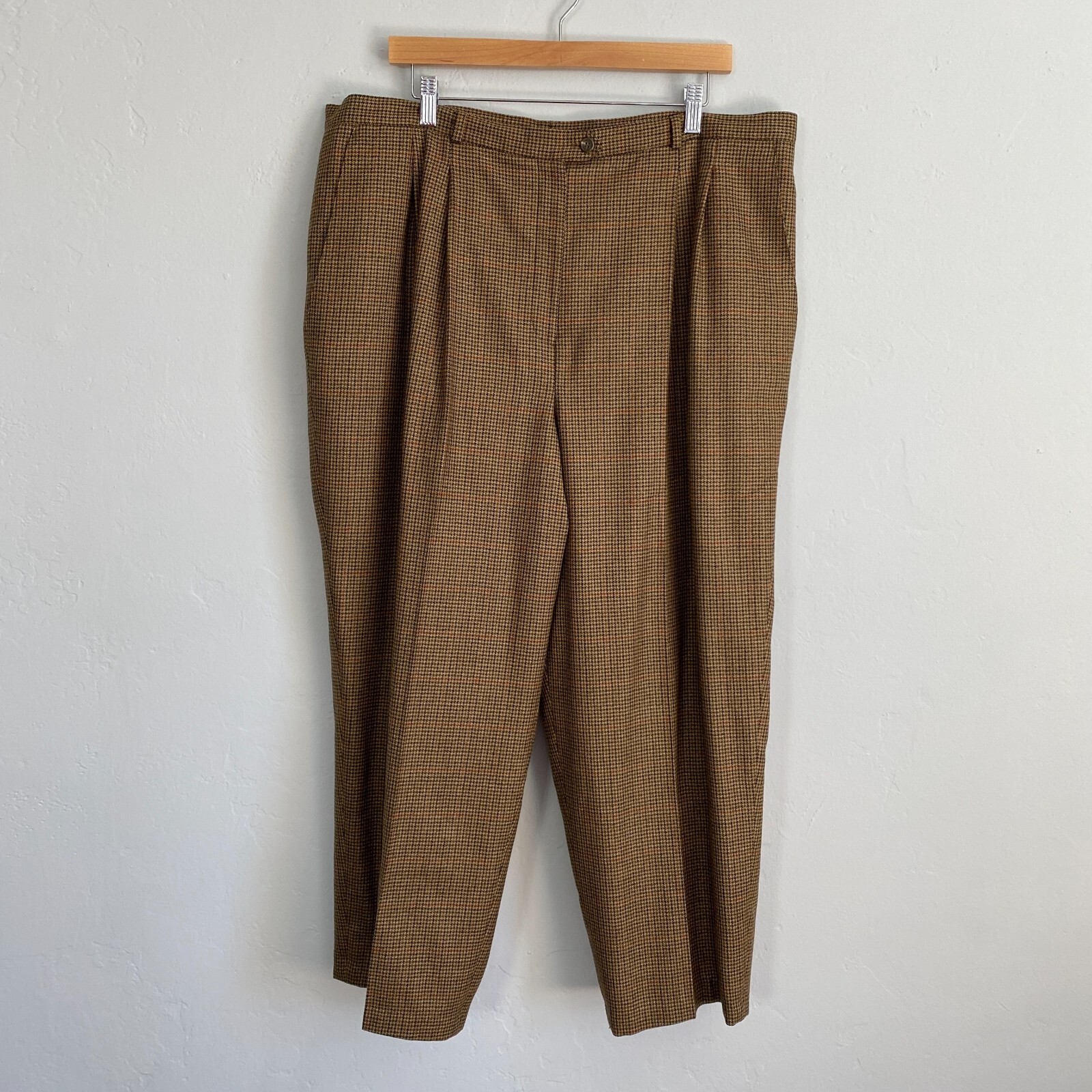 Lauren Ralph Lauren Houndstooth Pants Women Size 20W … Gem