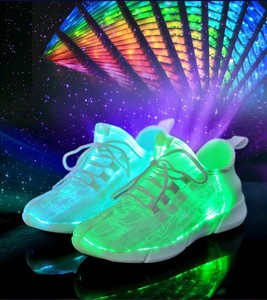 mens fiber optic shoes
