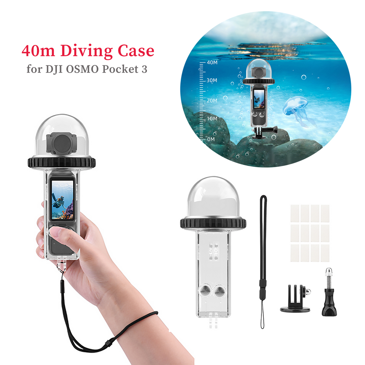Honbobo Magnetische Halterung für DJI Osmo Action 4 3 2 Schnellwechsel