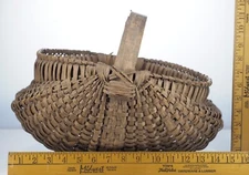 Antique American Splint Buttocks basket