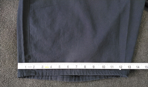 RM Williams Men's Navy Blue Black Shorts Size 48 W48 L24 - Picture 10 of 11