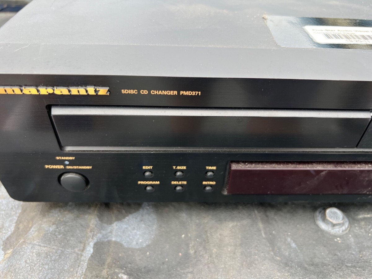 Marantz PMD371 Professional Coaxial & Optical 5-Disc Compact CD