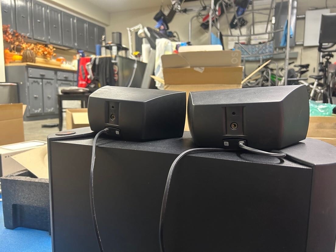 BOSE ボーズ CINEMATE SERIES II Bose CineMate Series II Satellite Speaker - Pair Black
