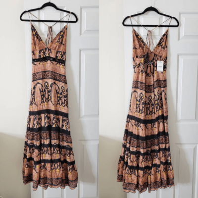 chinese dress ladies Electra Maxi Dress Red