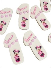 bomboniera Primo Compleanno MINNIE Numero Uno Calamita Segnaposto Torta