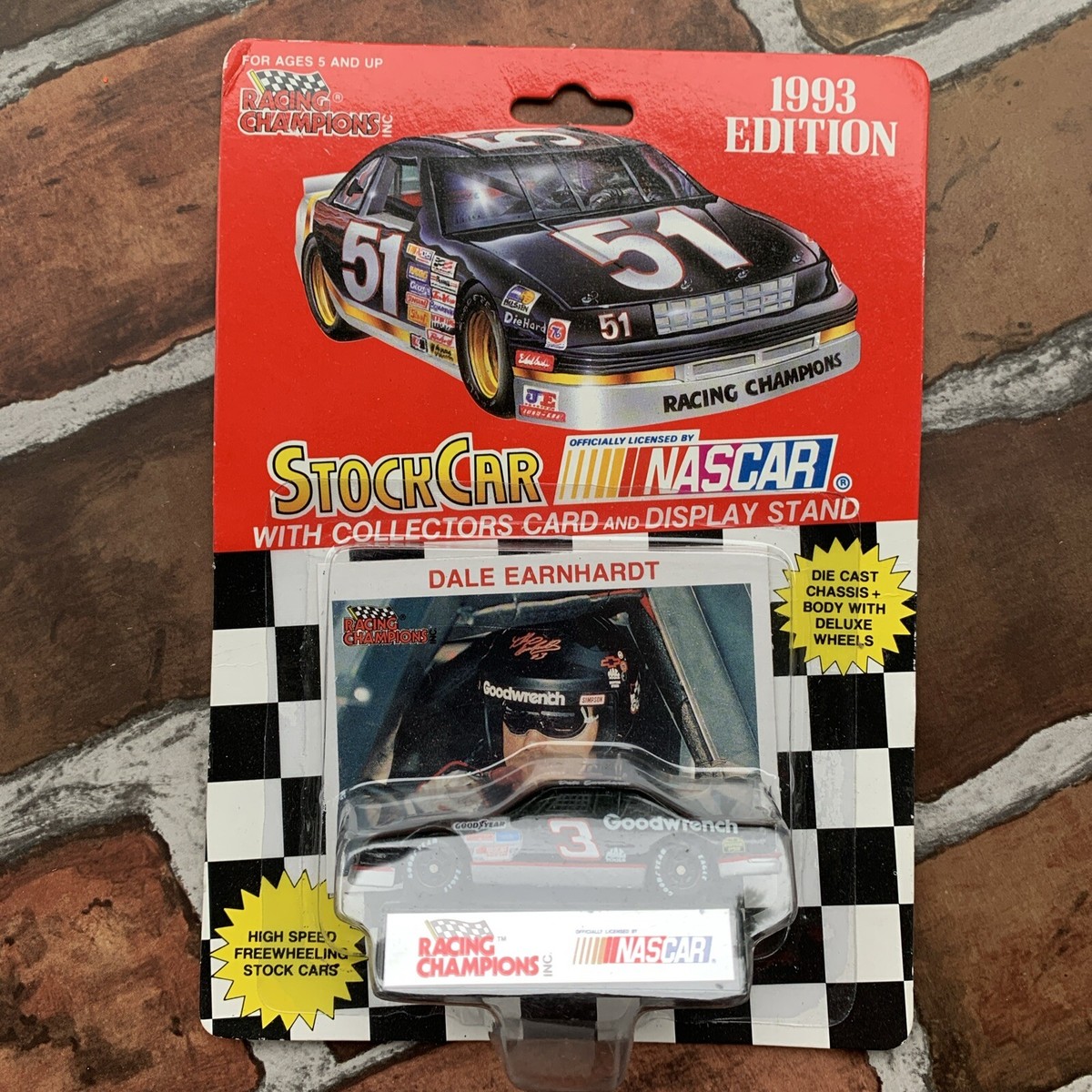 VINTAGE NEW 1993 Racing Champions 1:64 Scale NASCAR #3 Dale
