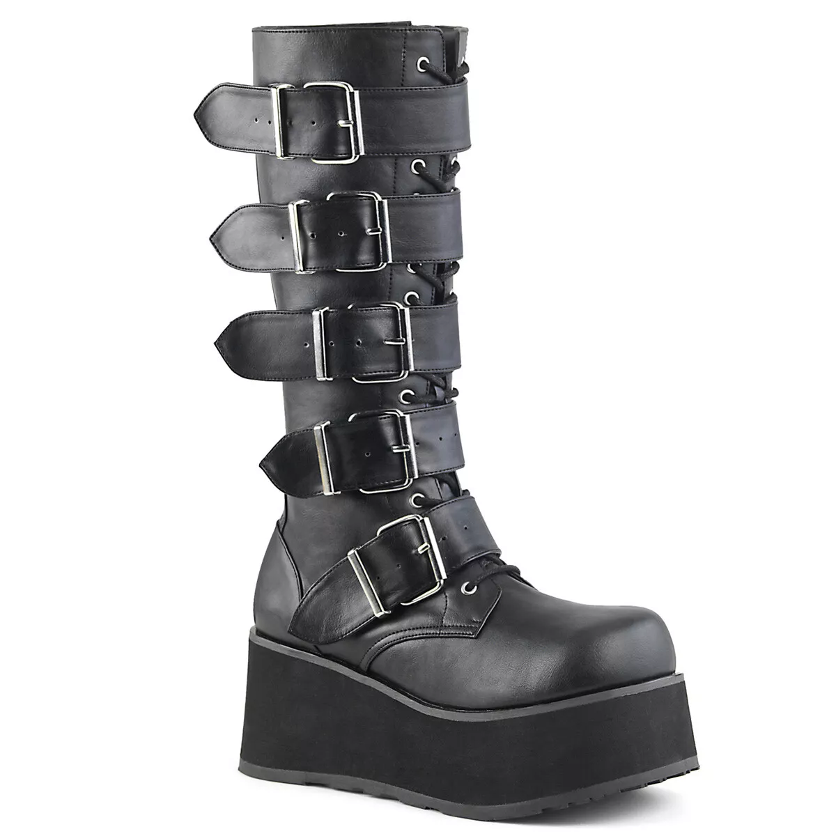 Demonia buckle boots sale