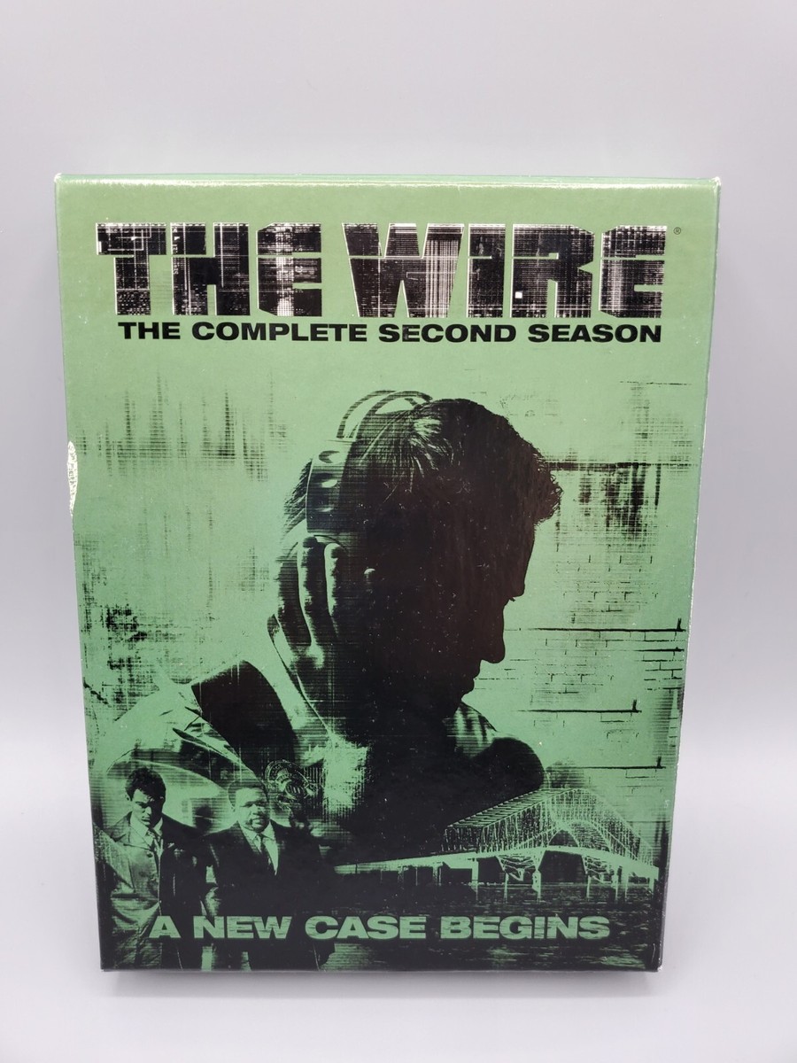 HBO The Wire Season 2 DVD Box Set Dominic West Michael K