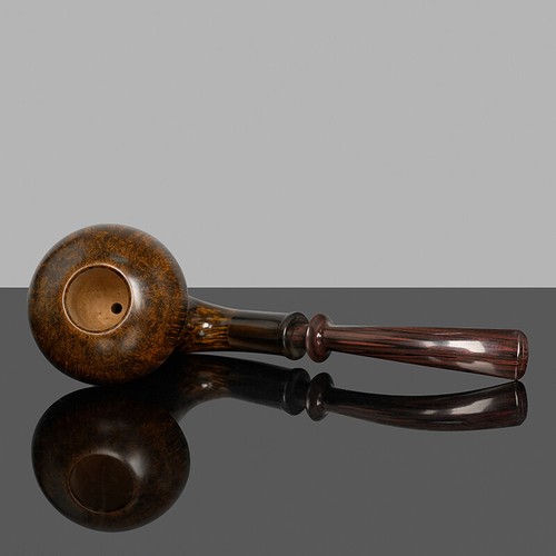 Sherlock Holmes Calabash Pfeife Bruyère Holz Tabakpfeife Handarbeit glatt Pfeife - Picture 2 of 8