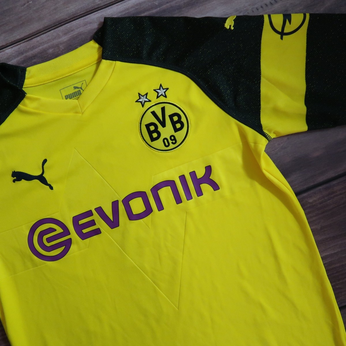PUMA Football Shirt SANCHO #7 Borussia Dortmund Soccer Jersey, Boy