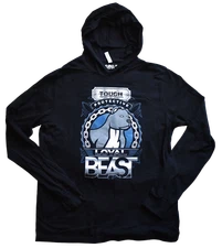 Pit Bull Beast Black Pullover Hoodie