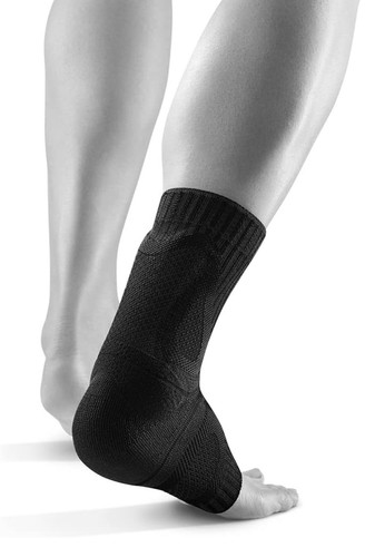 BAUERFEIND Sports Achilles Support Pad Unisex Large Black Heel Ankle Opened box - Picture 2 of 6