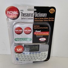NEW Royal Info to Go RP7S Thesaurus Dictionary Translator Speller