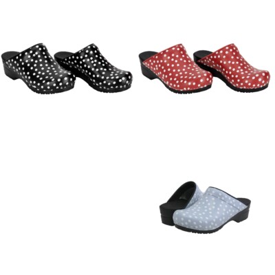 Sanita Original Fenja Damen Clogs | Hausschuhe | Gartenschuhe | Kunstleder - NEU