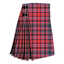 Scottish Handmade Traditional Aberdeen Tartan Kilt - Clan Aberdeen Tartan
