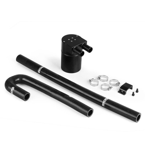Tanque de lata de captura de aceite con manguera de silicona para radiador para BMW N54 335i - Imagen 4 de 11