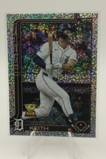 2025 TOPPS BASEBALL SERIES 1 CELEBRATION - Colt Keith #180 Confetti - Tigers
