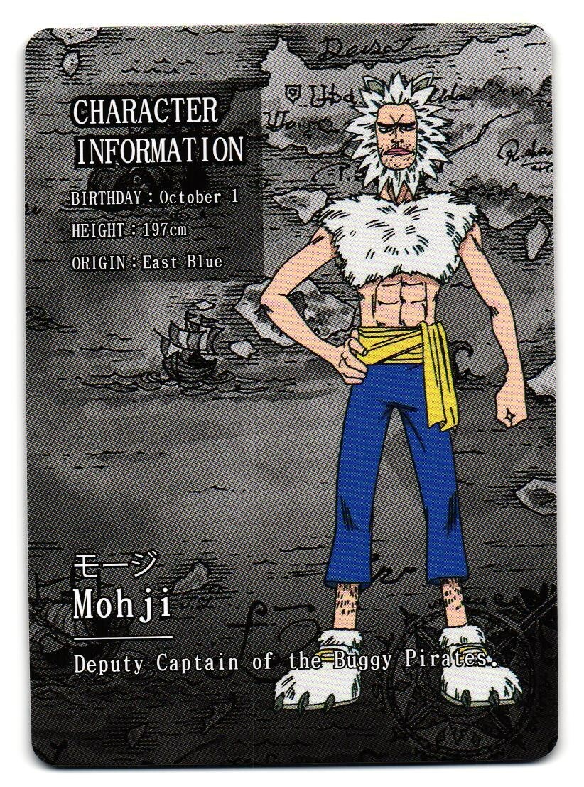 Mohji SR OP-KOA01-038 One Piece Anime TCG CCG Anime Card | eBay