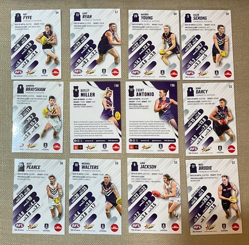 2024 Select Footy Stars Fremantle Dockers Bundle (20 Cards). - Picture 4 of 4