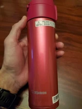 Zojirushi 16oz Stainless Steel Travel Mug SM-KHE48 - Deep Cherry NEW
