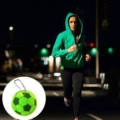 Keyring Reflective Keychain Bag Pendant High-Visibility R2M5 Visible Safety U7O8