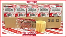 TOYOTA COROLLA PRIUS SCION IM XD OIL FILTER SET OF 5 GENUINE OEM 04152-YZZA6