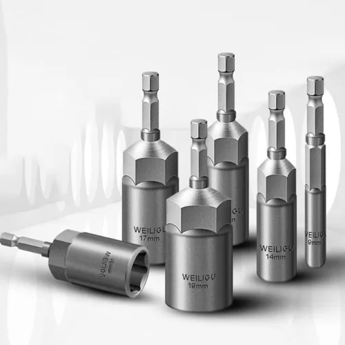 30mm Hex Deep Socket Nut Driver Bit Impact Driver Drill 6mm-19mm 1/4" Hex Shank - Bild 10 von 39