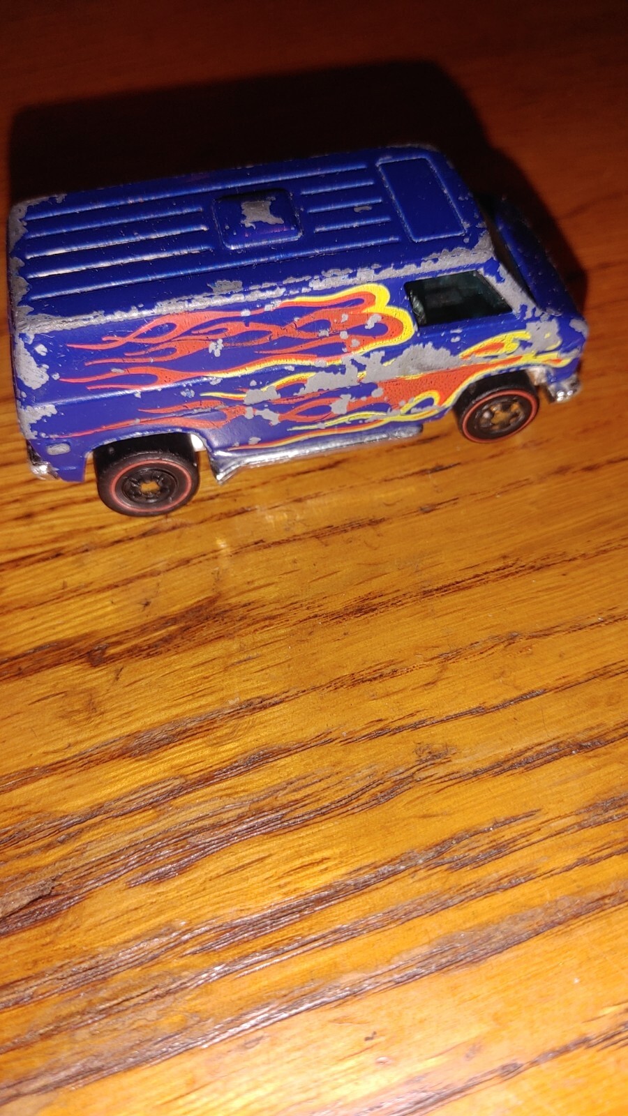 Rare Redline Vintage Hot Wheels Cutoff Canyon Redline Blue Super Van