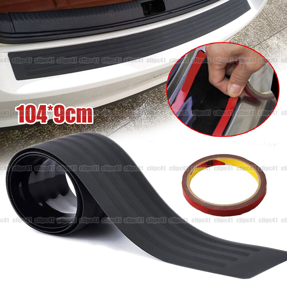 104*9cm Car Rear Bumper Cover Sill Scuff Plate Protector Sticker Car Accessories