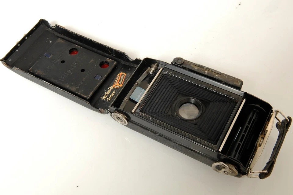 ✅ ZEISS SUPER IKONTA (C) 530/2 6X9CM SOBRE PELÍCULA 120 CON TESSAR 10,5CM 4,5 Foto 4 de 4