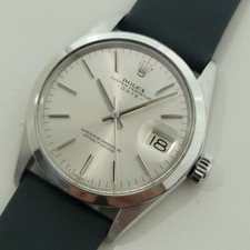 Rolex Oyster Perpetual Date ref 1500 anni 70 35 mm uomo con carta automatica RA534